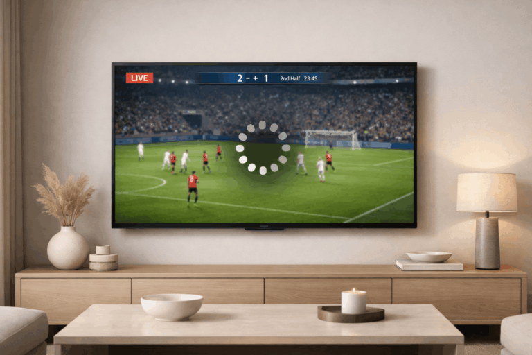 Sports Streaming Buffering Fix : solutions simples pour réduire les coupures et le chargement